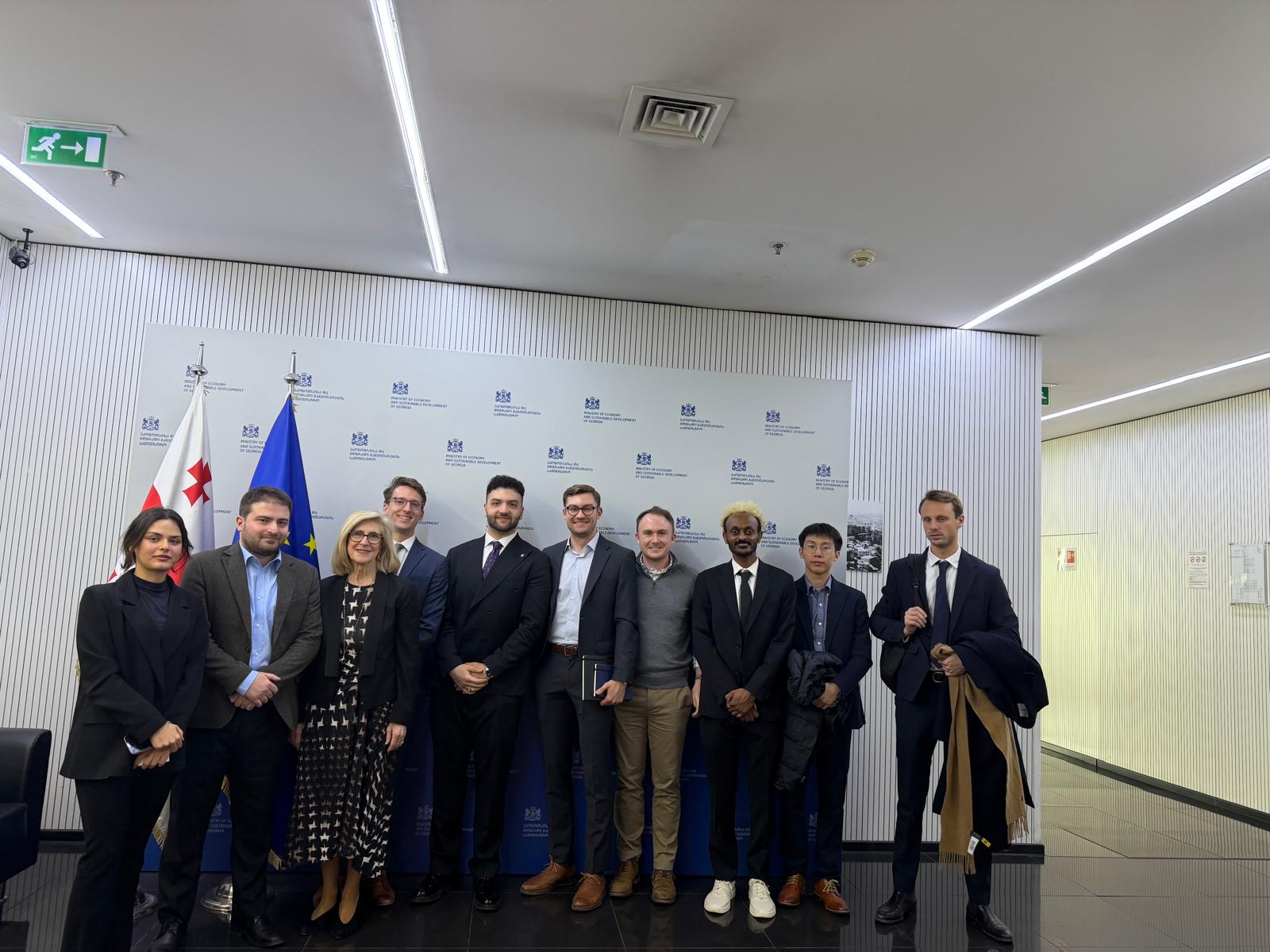 Meeting with the Ministry of Economy and Sustainable Development of Georgia.